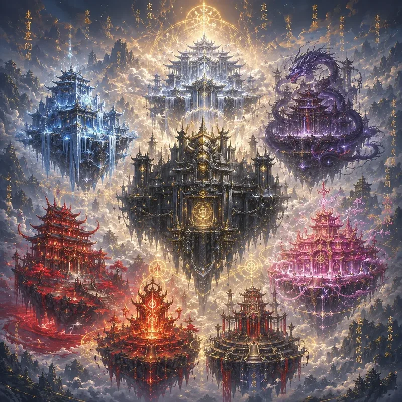 方源自创八转仙蛊屋群
